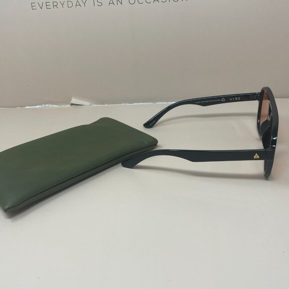 (NWT) Aire | Whirlpool Sunglasses in Black & Tan Tint main image 3